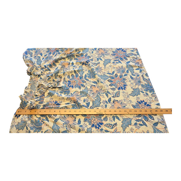 Rose + Olive Top Womens Size 2X Multi Floral Print Flutter Short Sleeve Boho - Picture 10 of 10